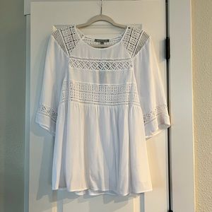 Pretty white blouse. NWT